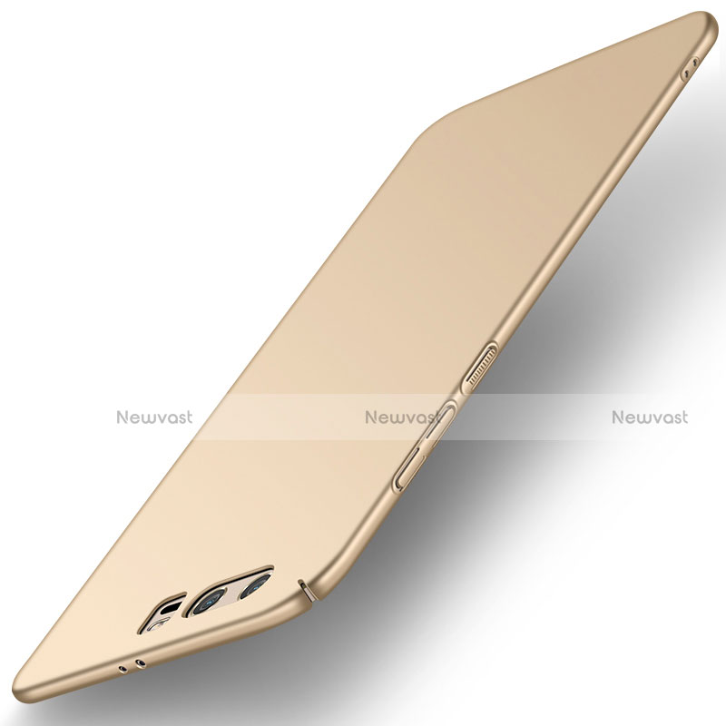 Hard Rigid Plastic Matte Finish Case Back Cover M03 for Huawei Honor 9 Premium Gold