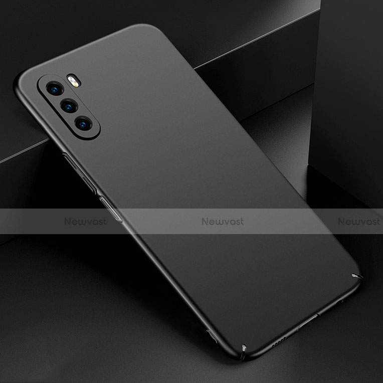 Hard Rigid Plastic Matte Finish Case Back Cover M03 for Huawei Mate 40 Lite 5G Black