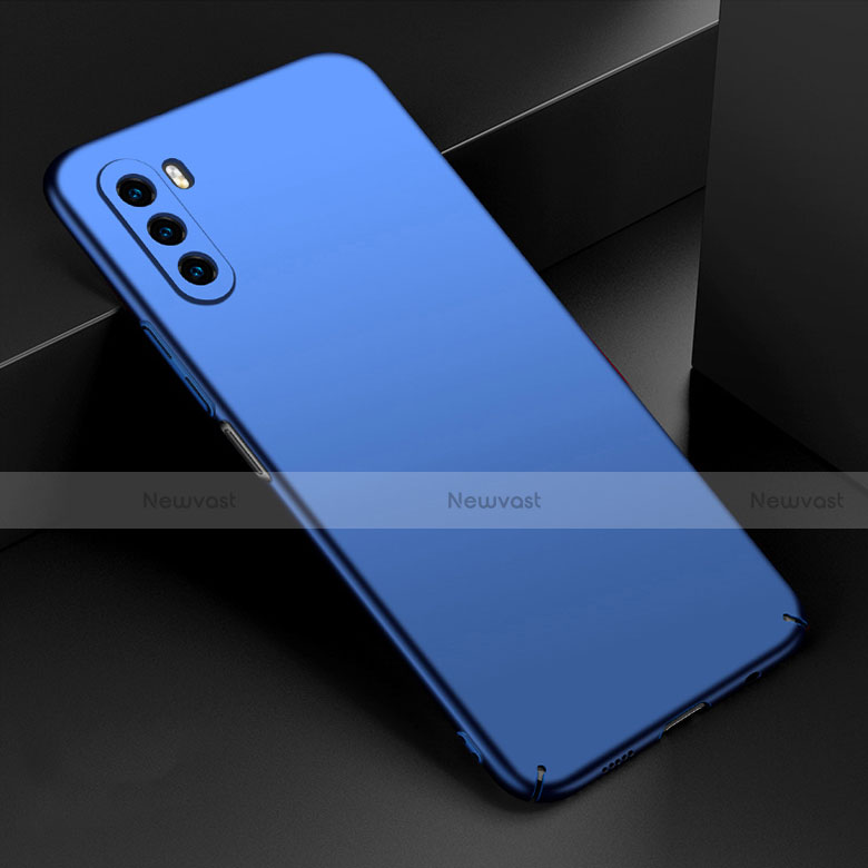 Hard Rigid Plastic Matte Finish Case Back Cover M03 for Huawei Mate 40 Lite 5G Blue