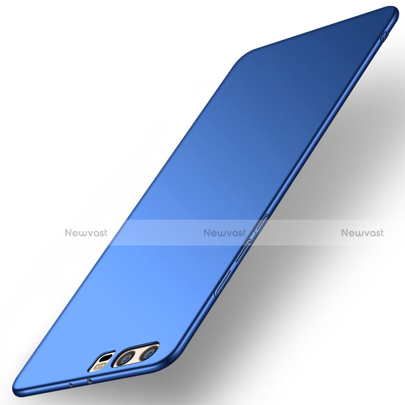 Hard Rigid Plastic Matte Finish Case Back Cover M03 for Huawei P10 Plus Blue