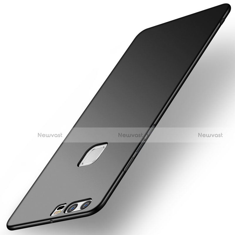 Hard Rigid Plastic Matte Finish Case Back Cover M03 for Huawei P9 Plus Black