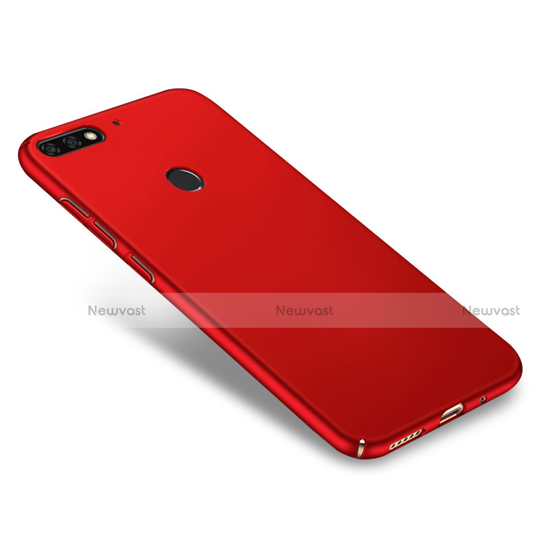 Hard Rigid Plastic Matte Finish Case Back Cover M03 for Huawei Y7 (2018)