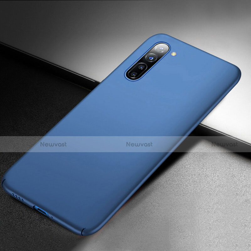 Hard Rigid Plastic Matte Finish Case Back Cover M03 for Oppo Find X2 Lite Blue