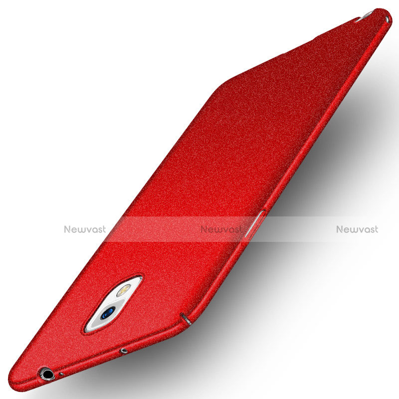 Hard Rigid Plastic Matte Finish Case Back Cover M03 for Samsung Galaxy Note 3 N9000 Red