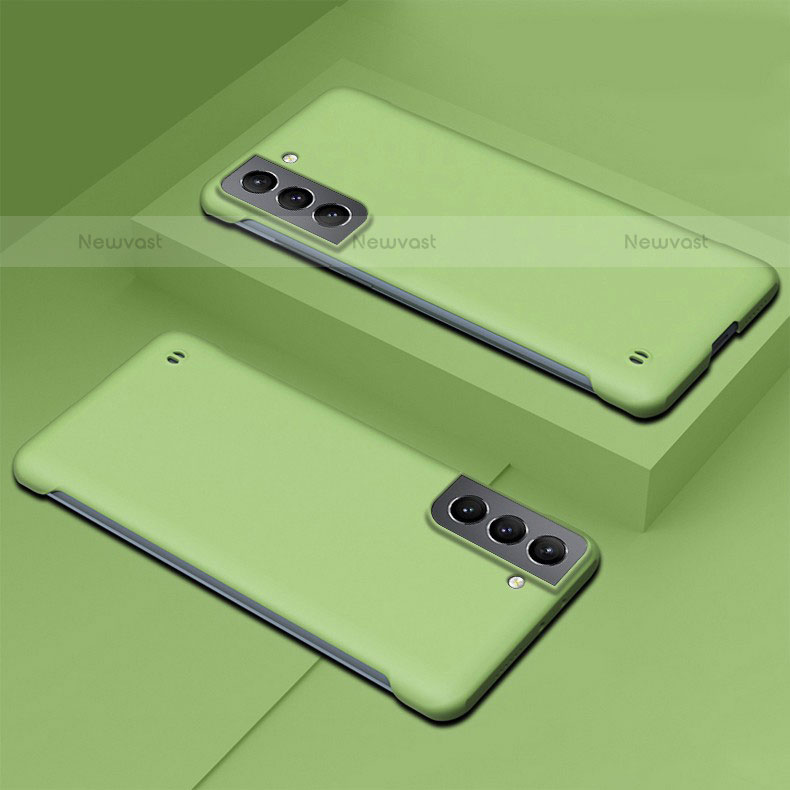 Hard Rigid Plastic Matte Finish Case Back Cover M03 for Samsung Galaxy S21 5G Matcha Green