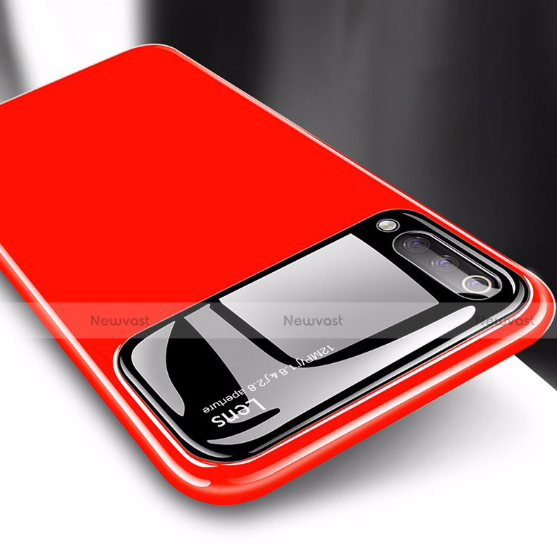 Hard Rigid Plastic Matte Finish Case Back Cover M03 for Xiaomi CC9e Red