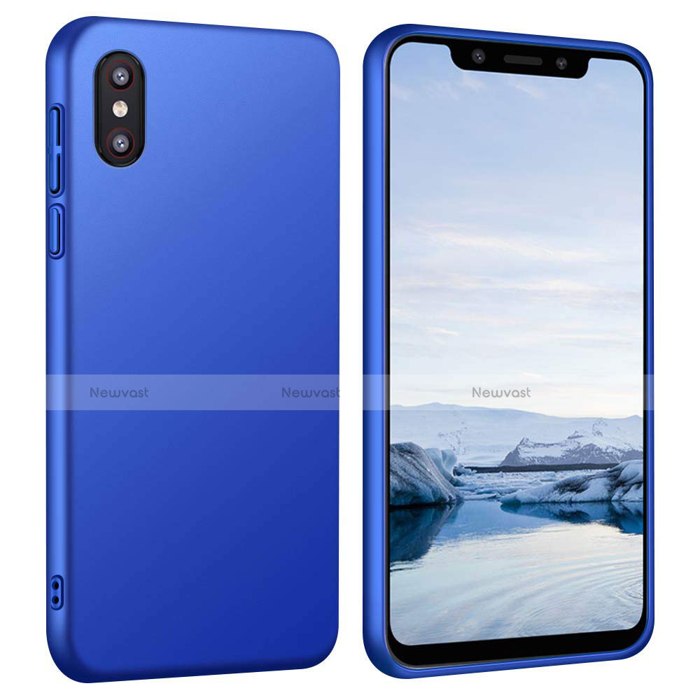 Hard Rigid Plastic Matte Finish Case Back Cover M03 for Xiaomi Mi 8 Pro Global Version