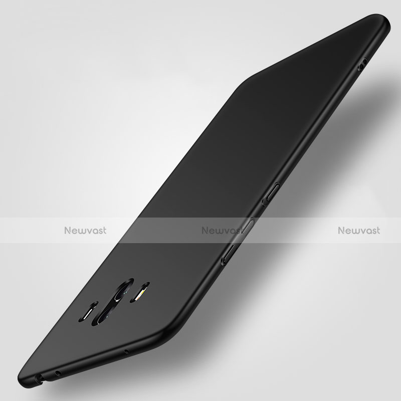 Hard Rigid Plastic Matte Finish Case Back Cover M04 for Huawei Mate 10 Black