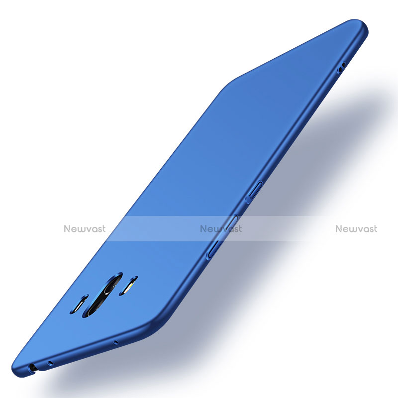 Hard Rigid Plastic Matte Finish Case Back Cover M04 for Huawei Mate 10 Blue