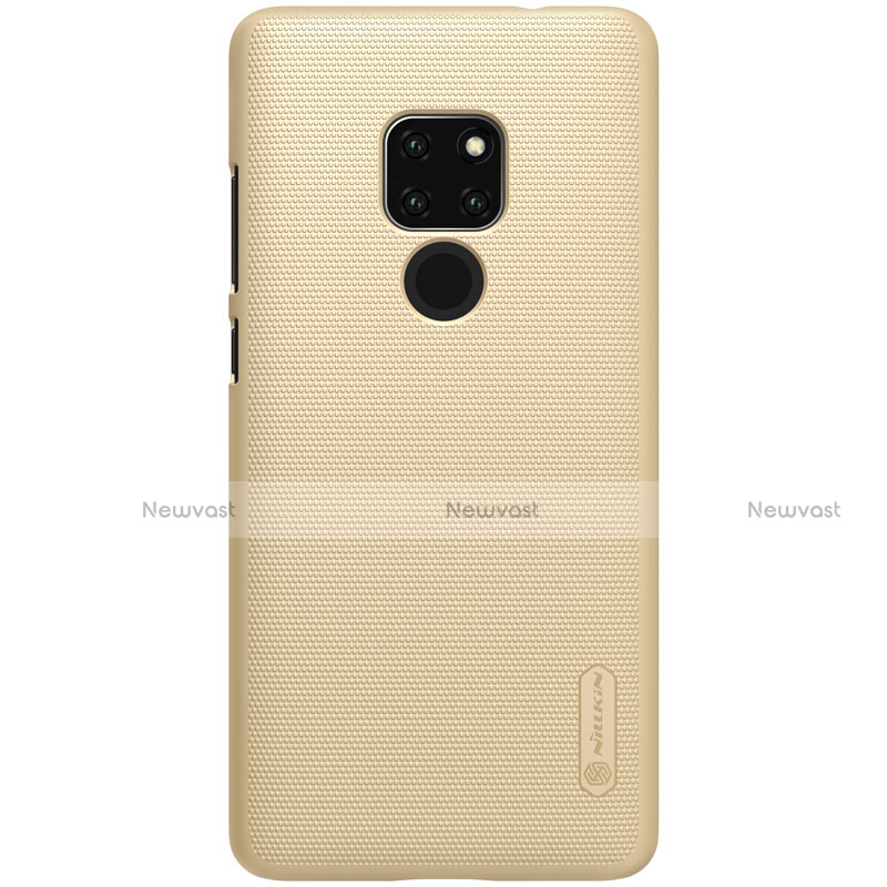 Hard Rigid Plastic Matte Finish Case Back Cover M04 for Huawei Mate 20 Gold
