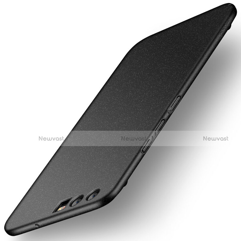 Hard Rigid Plastic Matte Finish Case Back Cover M04 for Huawei P10 Plus Black