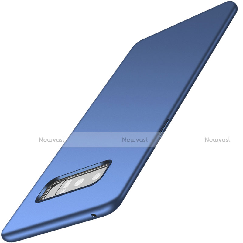 Hard Rigid Plastic Matte Finish Case Back Cover M04 for Samsung Galaxy Note 8 Duos N950F Blue