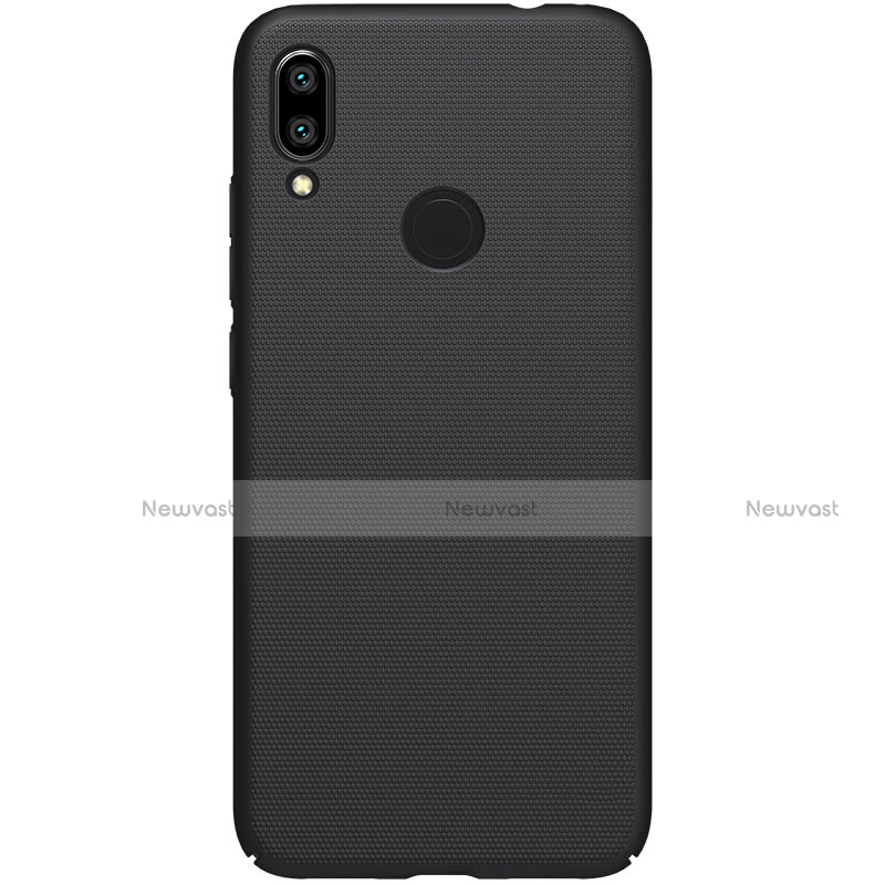 Hard Rigid Plastic Matte Finish Case Back Cover M04 for Xiaomi Redmi Note 7 Black