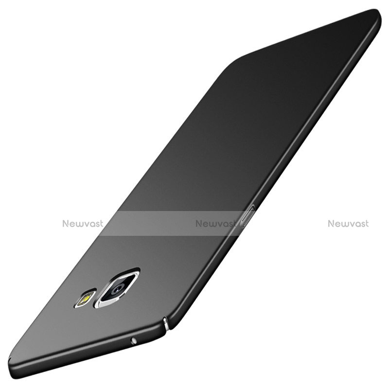 Hard Rigid Plastic Matte Finish Case Back Cover M05 for Samsung Galaxy A9 (2016) A9000 Black