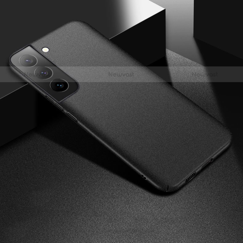 Hard Rigid Plastic Matte Finish Case Back Cover M06 for Samsung Galaxy S21 5G Black
