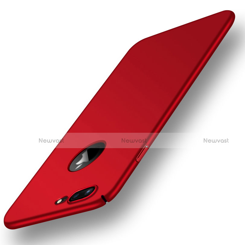 Hard Rigid Plastic Matte Finish Case Back Cover M18 for Apple iPhone 8 Plus Red
