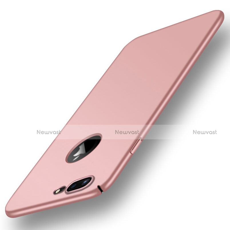 Hard Rigid Plastic Matte Finish Case Back Cover M18 for Apple iPhone 8 Plus Rose Gold