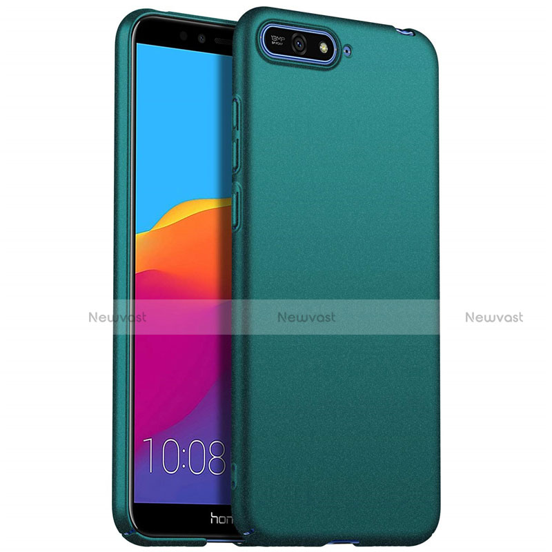 Hard Rigid Plastic Matte Finish Case Back Cover P01 for Huawei Honor 7A Green