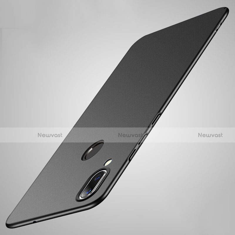 Hard Rigid Plastic Matte Finish Case Back Cover P01 for Huawei Honor 8X Black