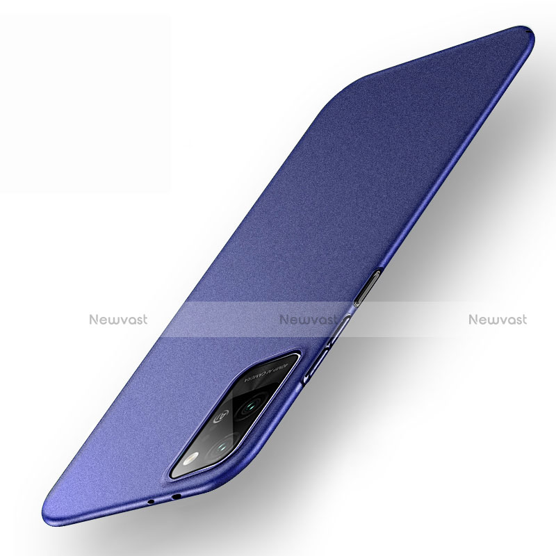 Hard Rigid Plastic Matte Finish Case Back Cover P01 for Huawei Honor Play4 Pro 5G Blue