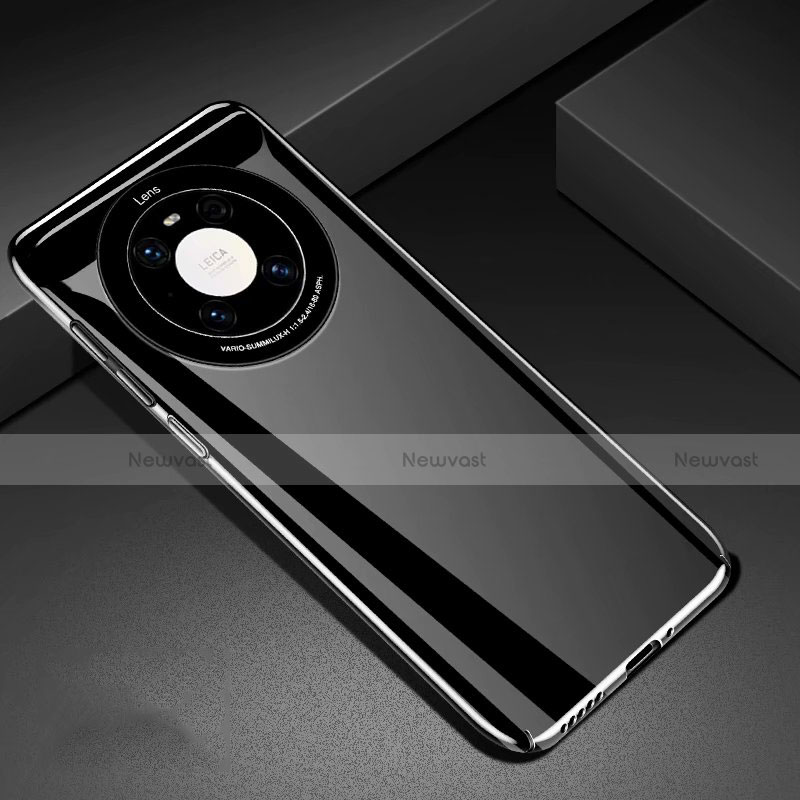 Hard Rigid Plastic Matte Finish Case Back Cover P01 for Huawei Mate 40E 4G Black