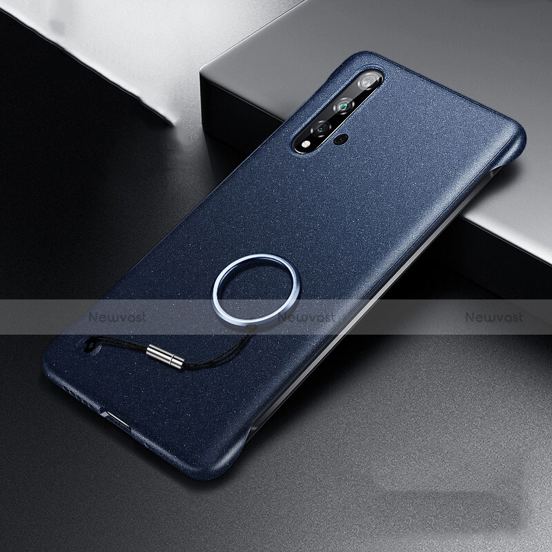 Hard Rigid Plastic Matte Finish Case Back Cover P01 for Huawei Nova 5 Blue