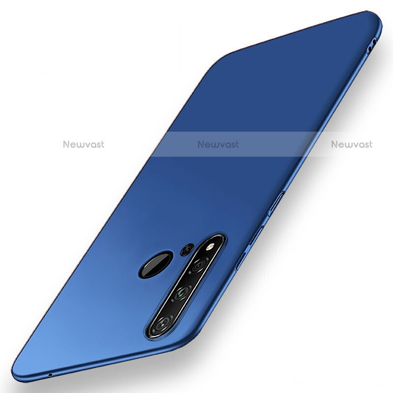 Hard Rigid Plastic Matte Finish Case Back Cover P01 for Huawei P20 Lite (2019) Blue