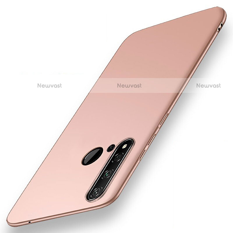 Hard Rigid Plastic Matte Finish Case Back Cover P01 for Huawei P20 Lite (2019) Rose Gold