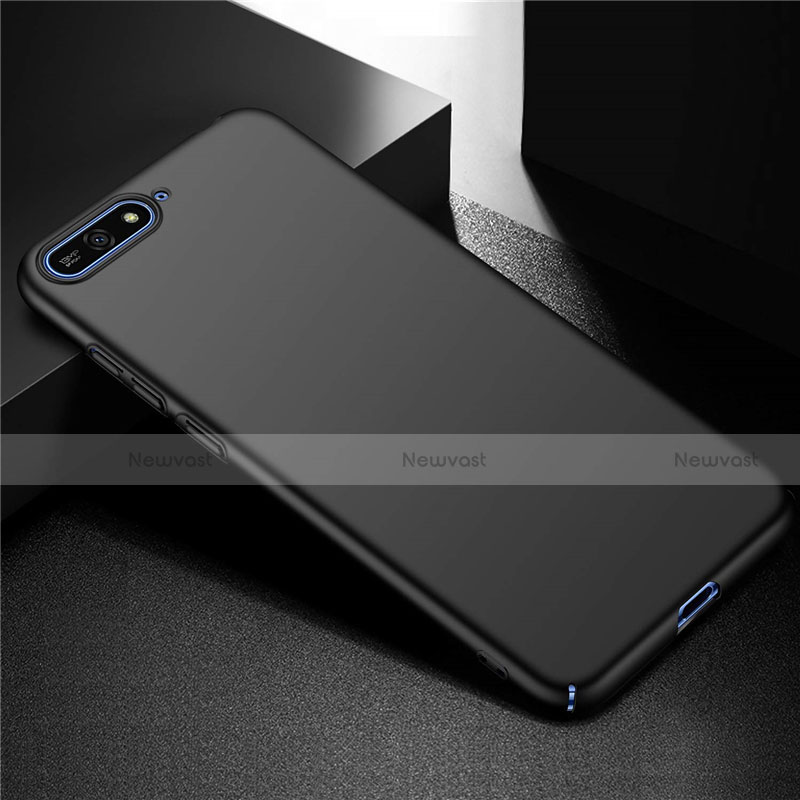 Hard Rigid Plastic Matte Finish Case Back Cover P01 for Huawei Y6 (2018)