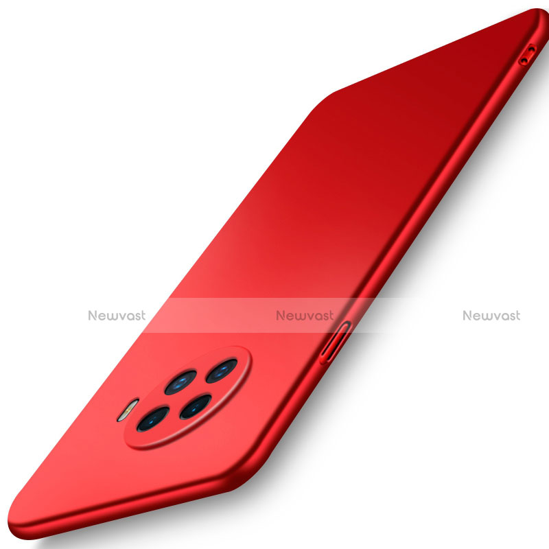 Hard Rigid Plastic Matte Finish Case Back Cover P01 for Oppo Ace2 Red