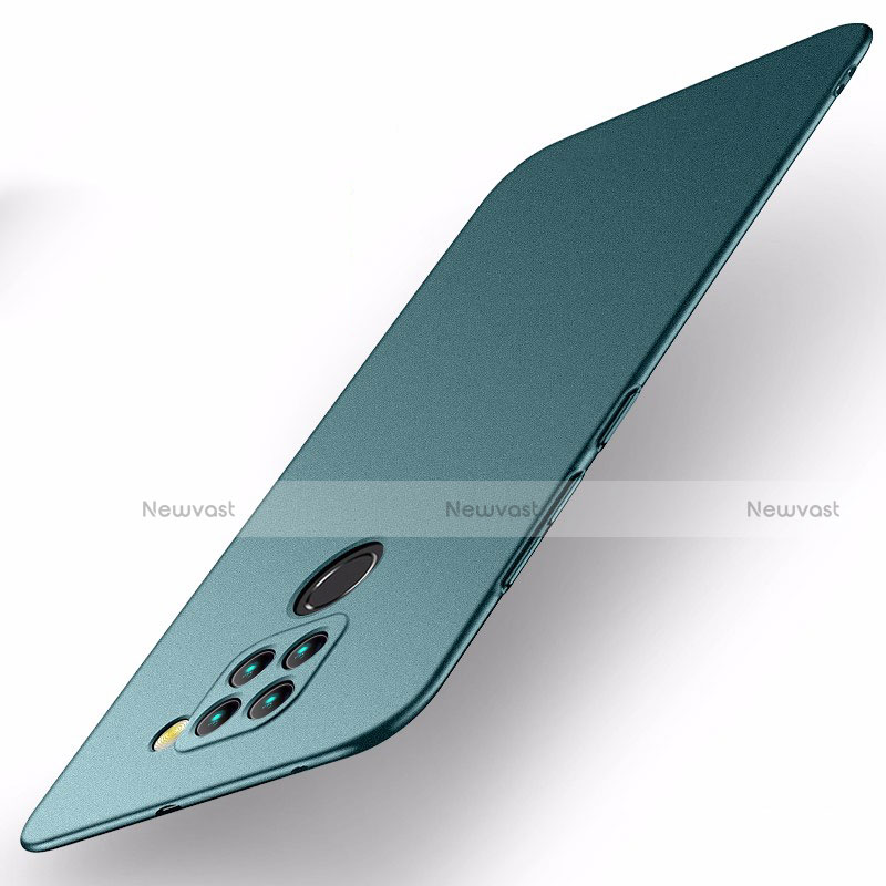 Hard Rigid Plastic Matte Finish Case Back Cover P01 for Xiaomi Redmi Note 9 Green