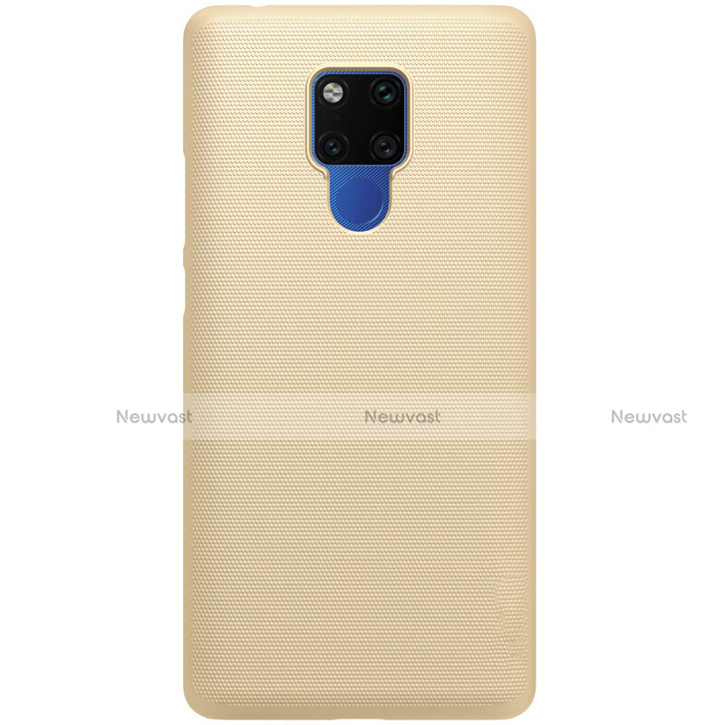 Hard Rigid Plastic Matte Finish Case Back Cover P02 for Huawei Mate 20 Gold
