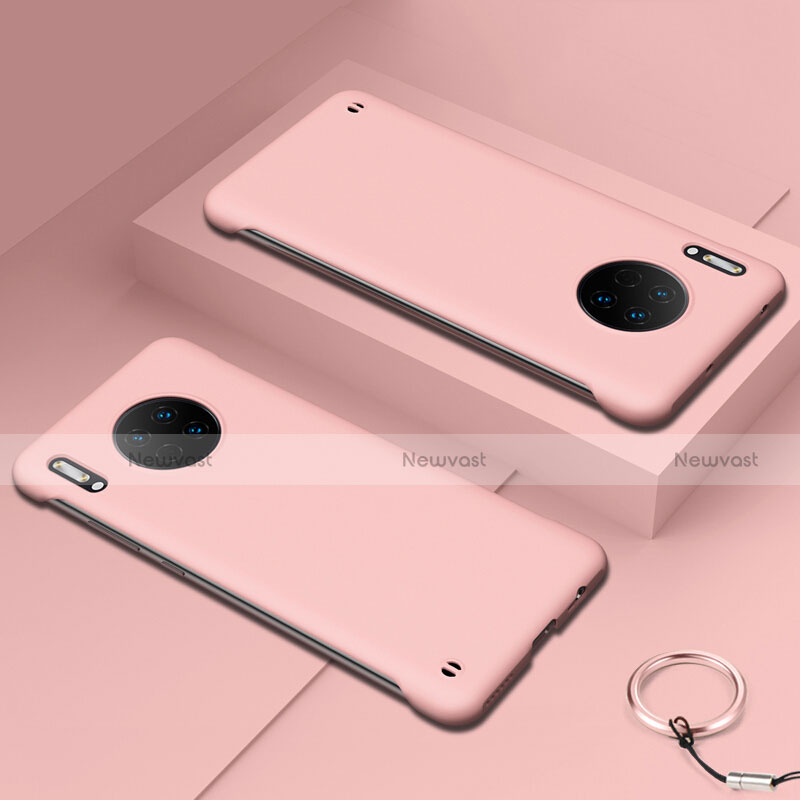 Hard Rigid Plastic Matte Finish Case Back Cover P02 for Huawei Mate 30 Pink