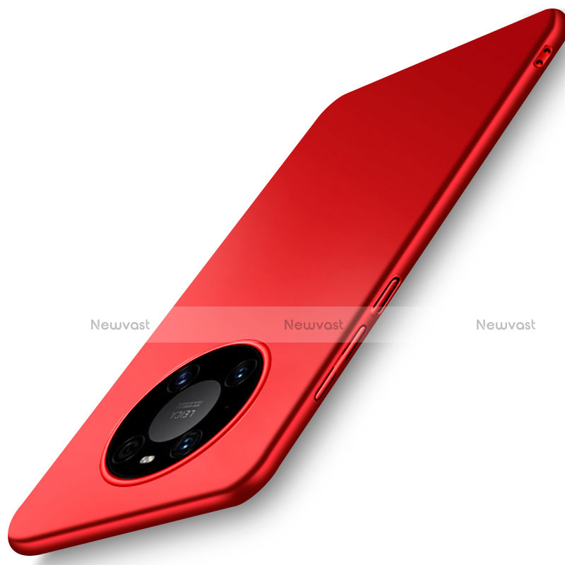 Hard Rigid Plastic Matte Finish Case Back Cover P02 for Huawei Mate 40 Red