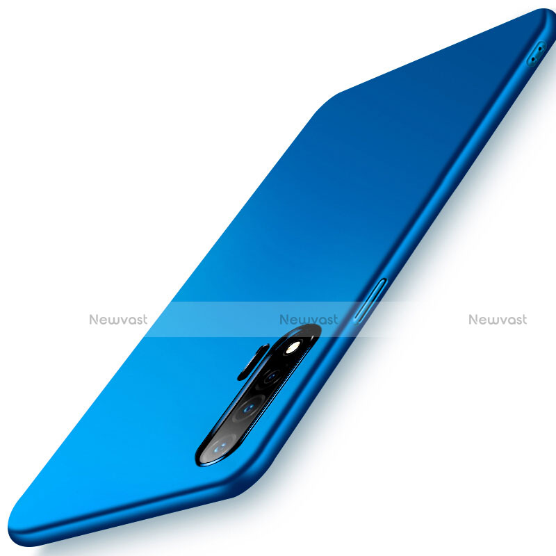 Hard Rigid Plastic Matte Finish Case Back Cover P02 for Huawei Nova 6 5G Blue