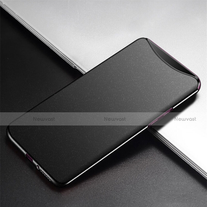 Hard Rigid Plastic Matte Finish Case Back Cover P02 for Oppo Find X Super Flash Edition Black