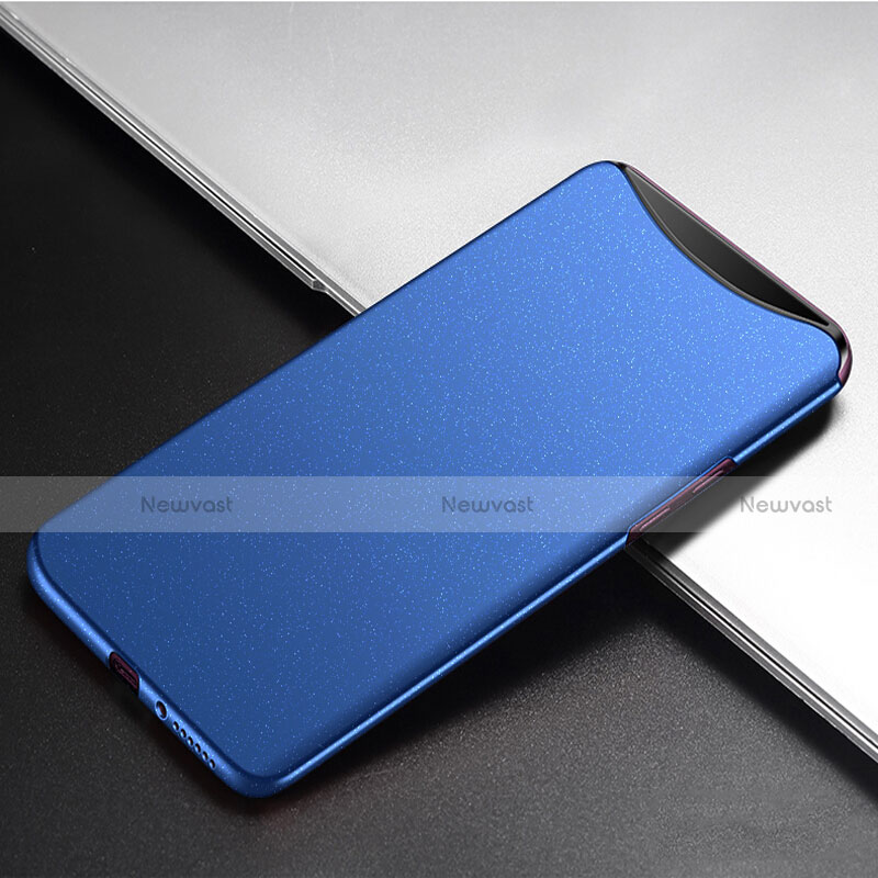 Hard Rigid Plastic Matte Finish Case Back Cover P02 for Oppo Find X Super Flash Edition Blue