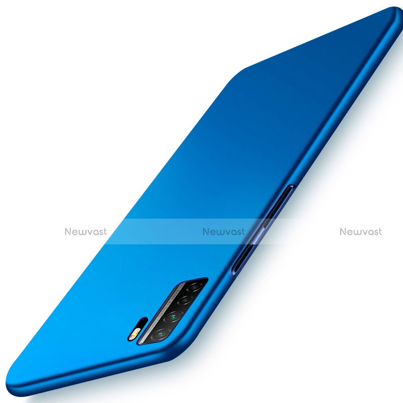 Hard Rigid Plastic Matte Finish Case Back Cover P03 for Huawei P40 Lite 5G Blue
