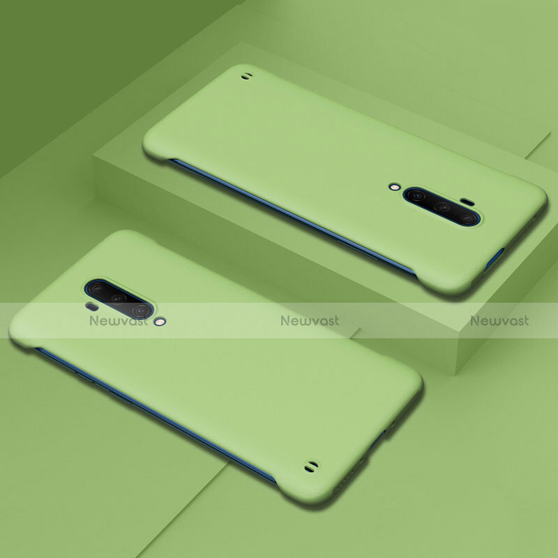 Hard Rigid Plastic Matte Finish Case Back Cover P03 for OnePlus 7T Pro Green