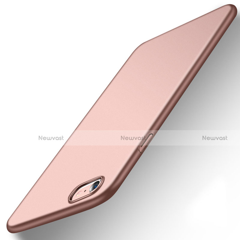 Hard Rigid Plastic Matte Finish Case Back Cover P08 for Apple iPhone 6S Rose Gold