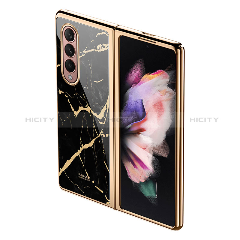 Hard Rigid Plastic Matte Finish Case Back Cover P08 for Samsung Galaxy Z Fold4 5G