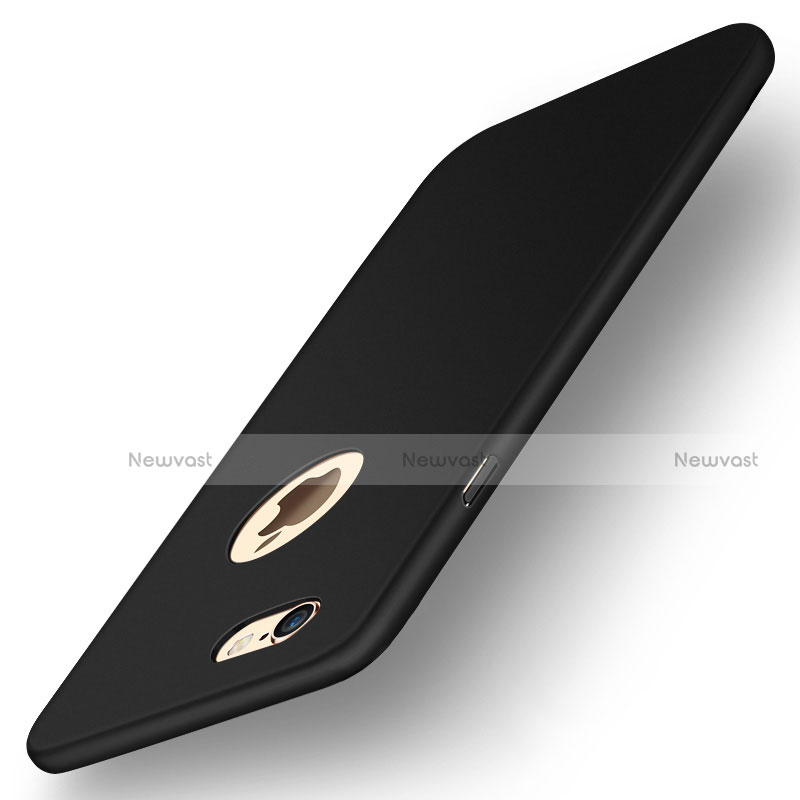 Hard Rigid Plastic Matte Finish Case Back Cover P09 for Apple iPhone 6 Black