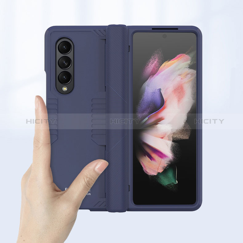 Hard Rigid Plastic Matte Finish Case Back Cover P09 for Samsung Galaxy Z Fold4 5G