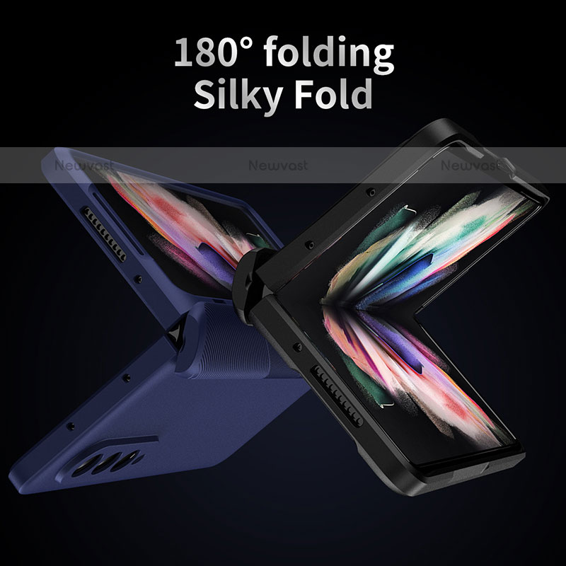 Hard Rigid Plastic Matte Finish Case Back Cover R01 for Samsung Galaxy Z Fold3 5G