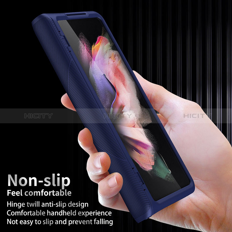 Hard Rigid Plastic Matte Finish Case Back Cover R01 for Samsung Galaxy Z Fold4 5G
