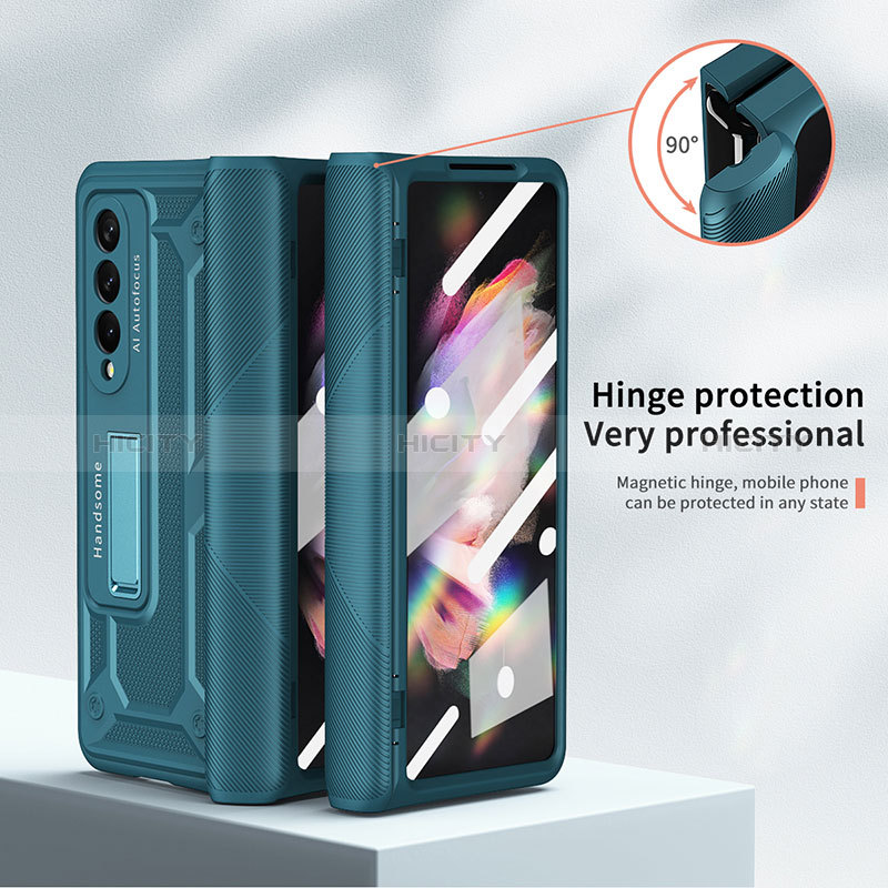 Hard Rigid Plastic Matte Finish Case Back Cover R03 for Samsung Galaxy Z Fold4 5G