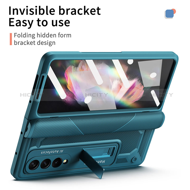 Hard Rigid Plastic Matte Finish Case Back Cover R03 for Samsung Galaxy Z Fold4 5G