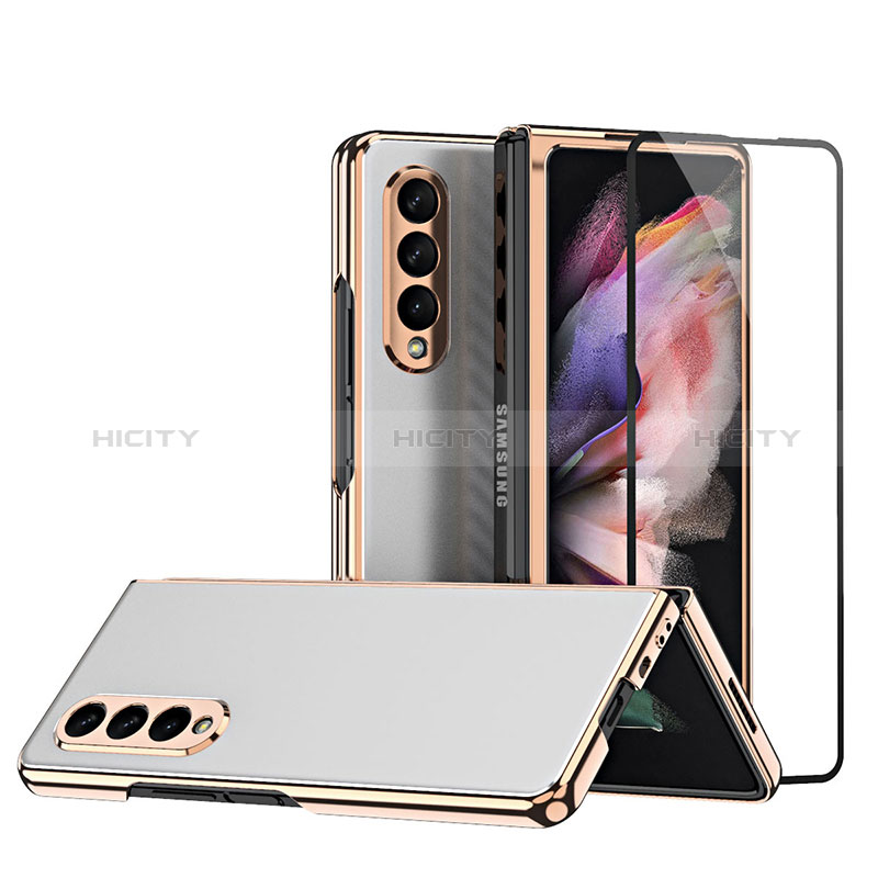 Hard Rigid Plastic Matte Finish Case Back Cover R04 for Samsung Galaxy Z Fold4 5G