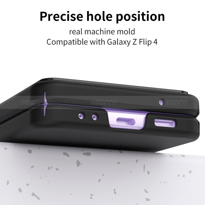 Hard Rigid Plastic Matte Finish Case Back Cover R05 for Samsung Galaxy Z Flip4 5G