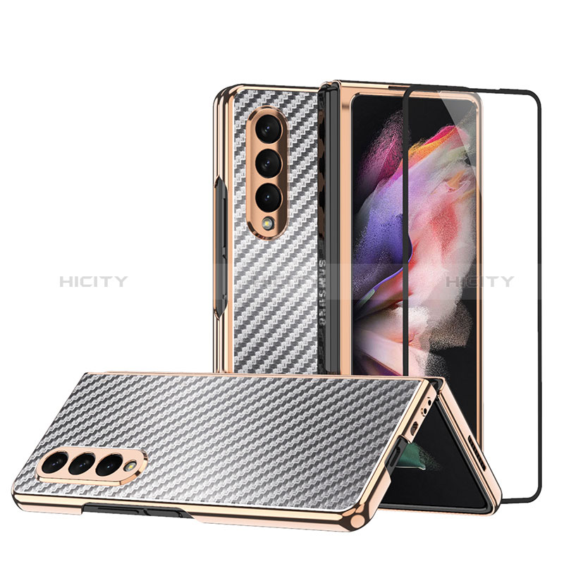 Hard Rigid Plastic Matte Finish Case Back Cover R05 for Samsung Galaxy Z Fold4 5G